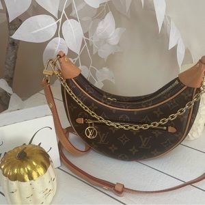 Authentic Louis Vuitton monogram loop